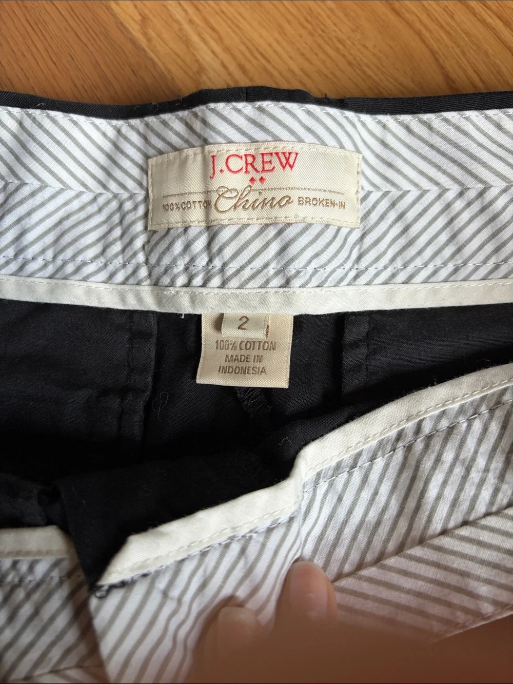 J. Crew Black Women's Chino Shorts